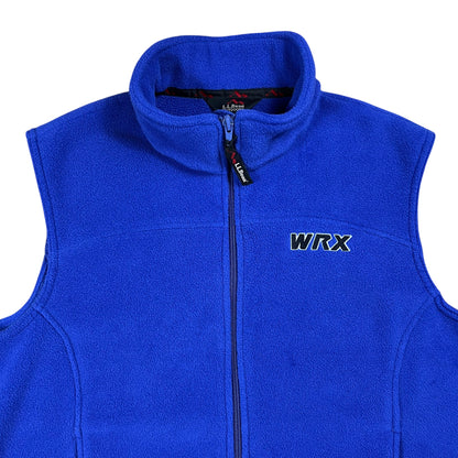 Vintage 90s L.L. Bean Subaru WRX fleece vest (M)