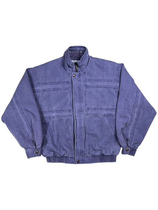 Vintage 90s The Territory Ahead faded purple lined denim jacket (M)
