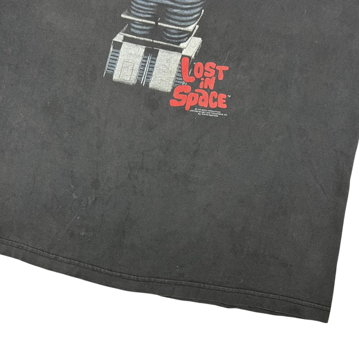 Vintage 1998 Lost in Space faded movie tee (XL)