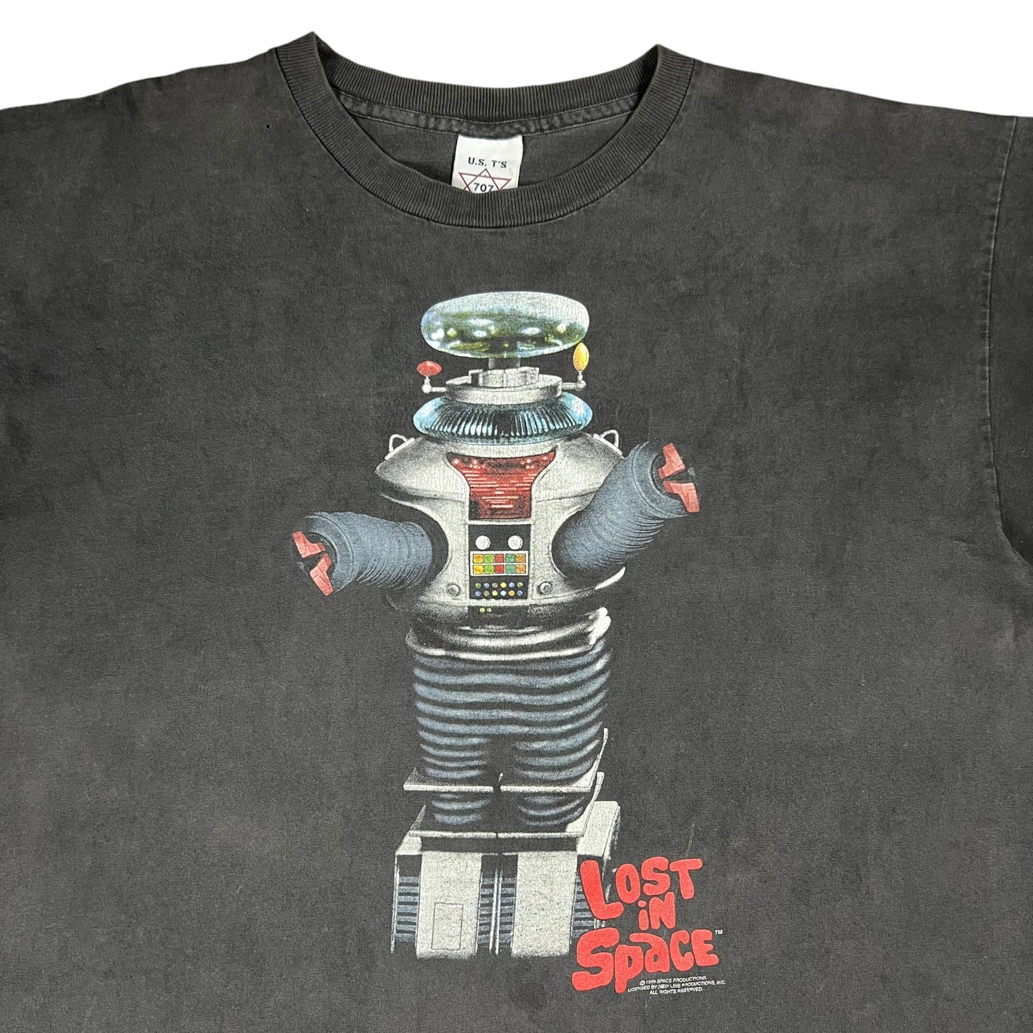 Vintage 1998 Lost in Space faded movie tee (XL)