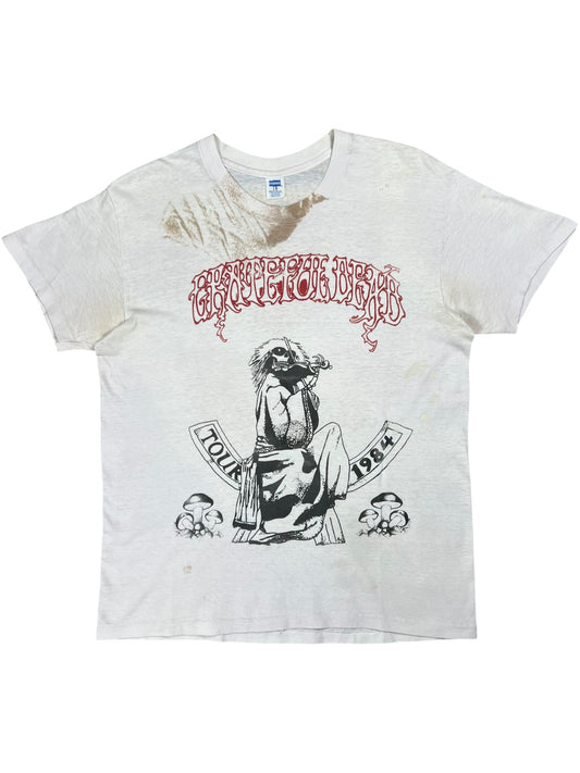 Vintage 1984 Grateful Dead Blues for Allah Aoxomoxoa worn lot tee (M)
