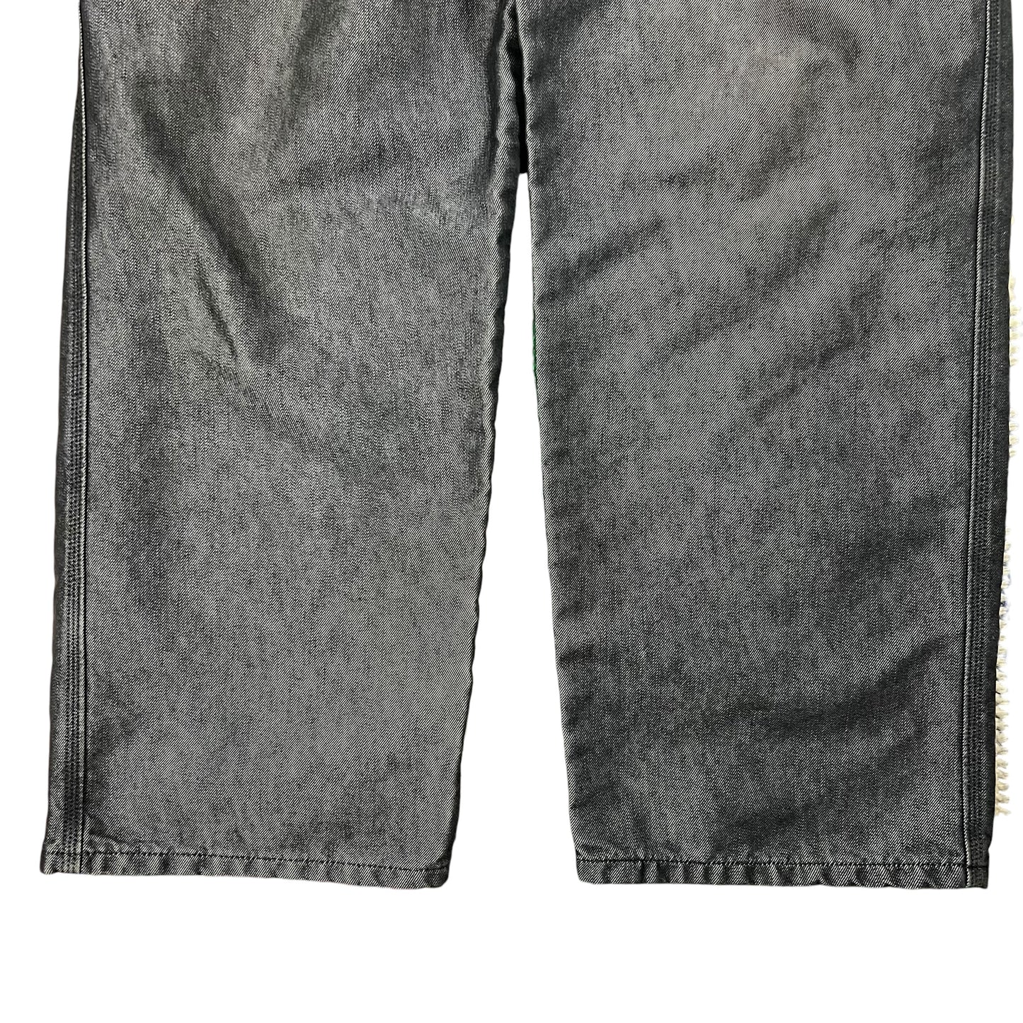 Vintage Y2K Levi’s Silver tab baggy reflective black denim jeans (38x31)