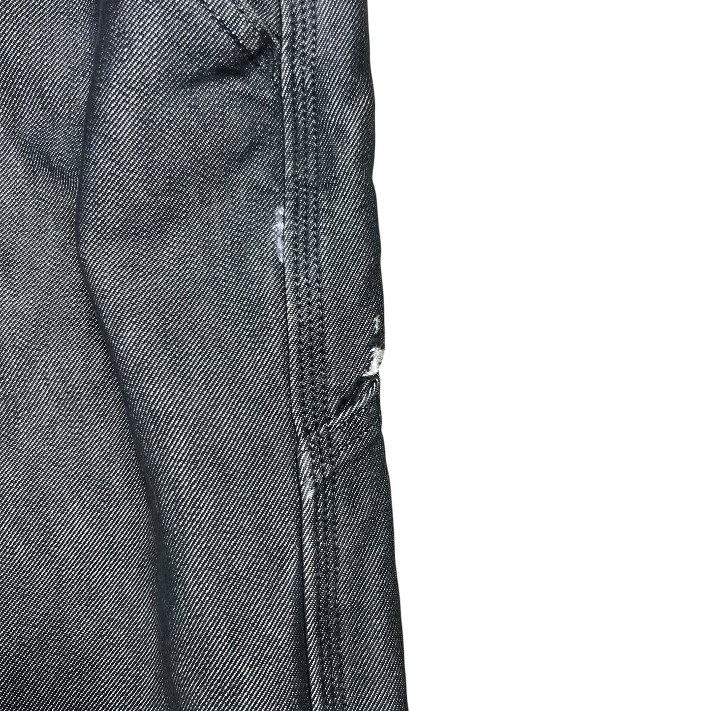Vintage Y2K Levi’s Silver tab baggy reflective black denim jeans (38x31)