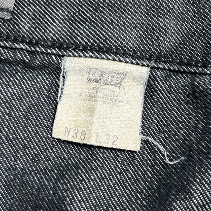 Vintage Y2K Levi’s Silver tab baggy reflective black denim jeans (38x31)