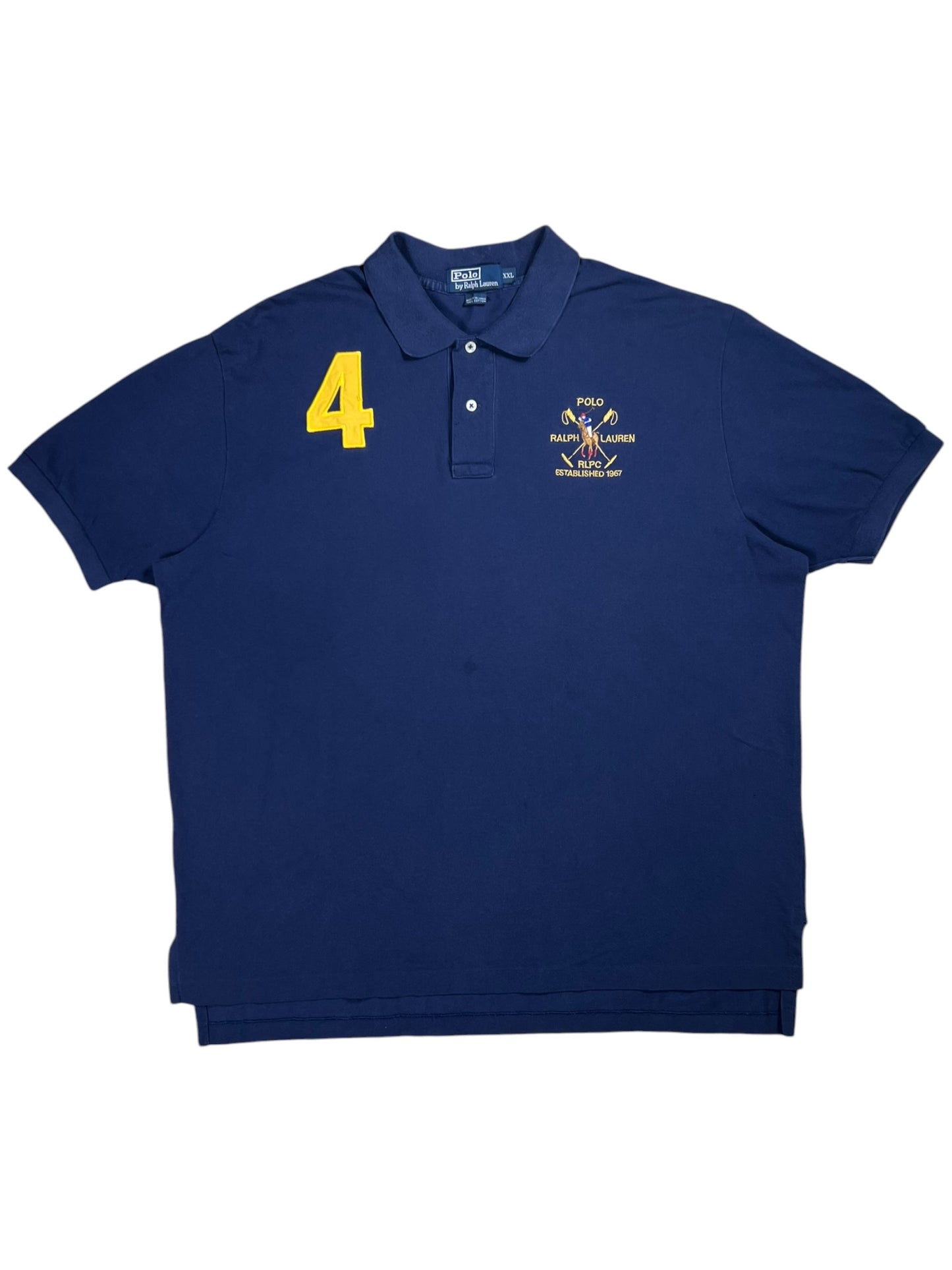 Vintage Y2K Polo Ralph Lauren RLPC 4 polo shirt (XXL)