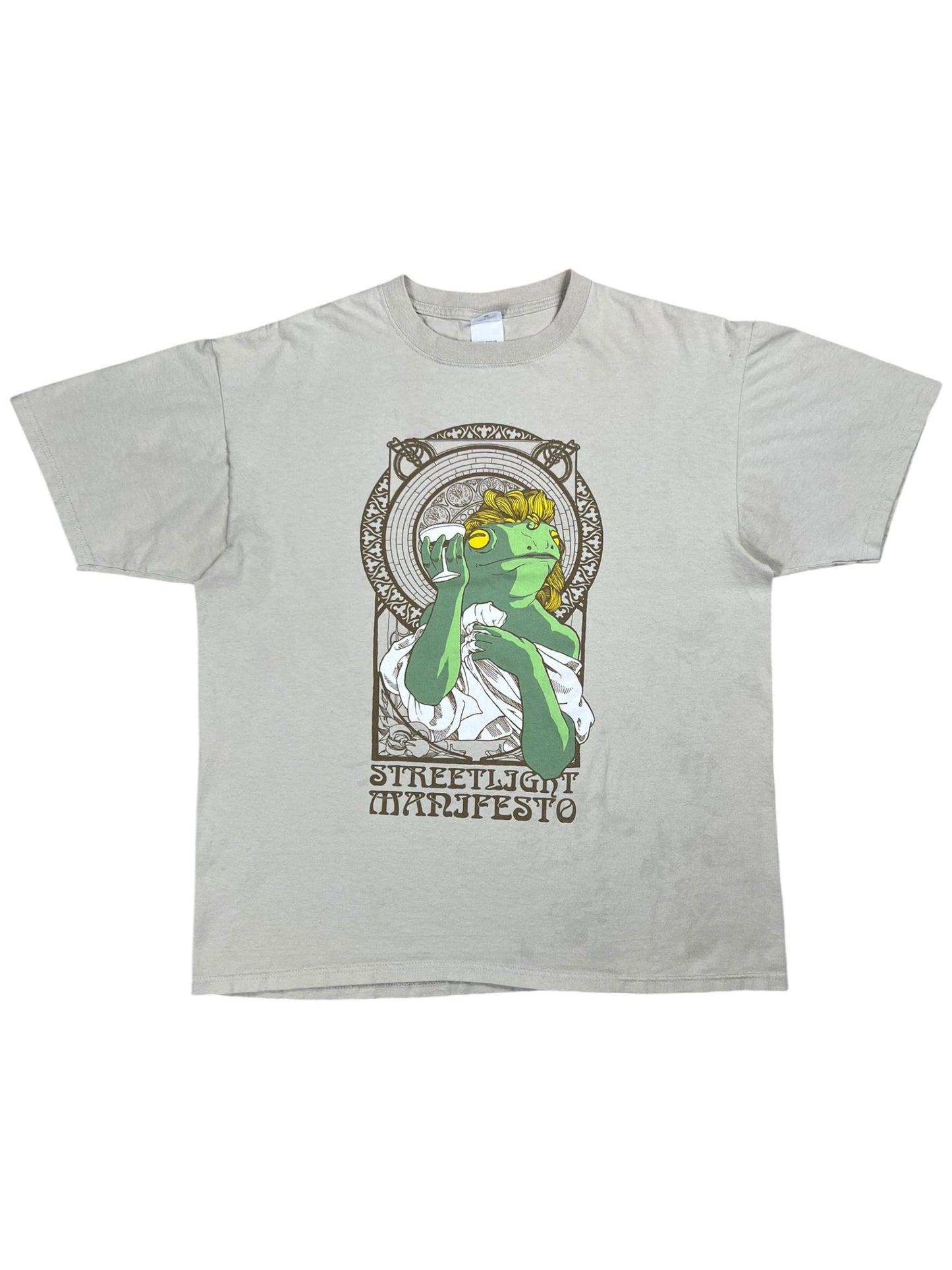 Vintage Y2K Streetlight Manifesto faded band tee (XL)