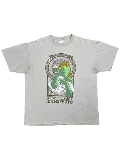 Vintage Y2K Streetlight Manifesto faded band tee (XL)