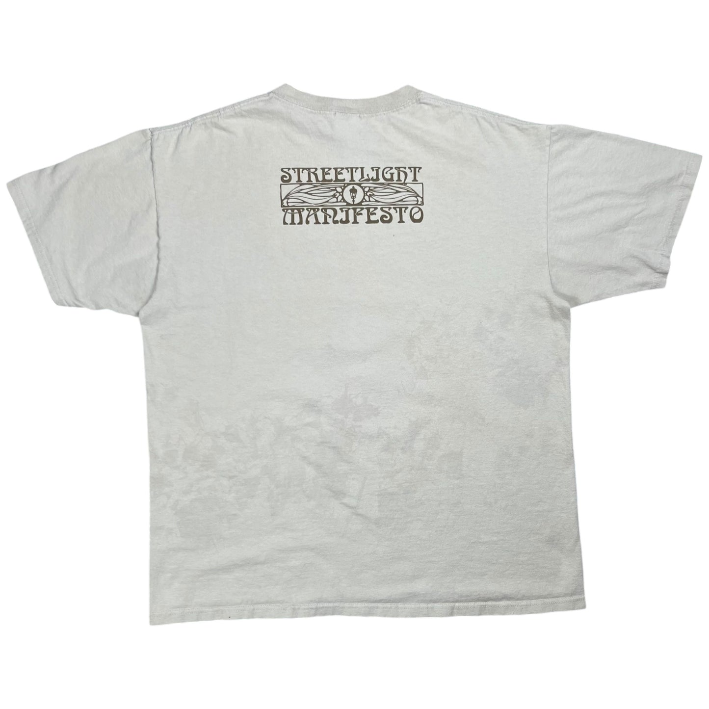 Vintage Y2K Streetlight Manifesto faded band tee (XL)