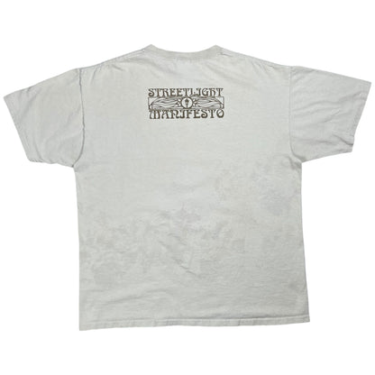 Vintage Y2K Streetlight Manifesto faded band tee (XL)