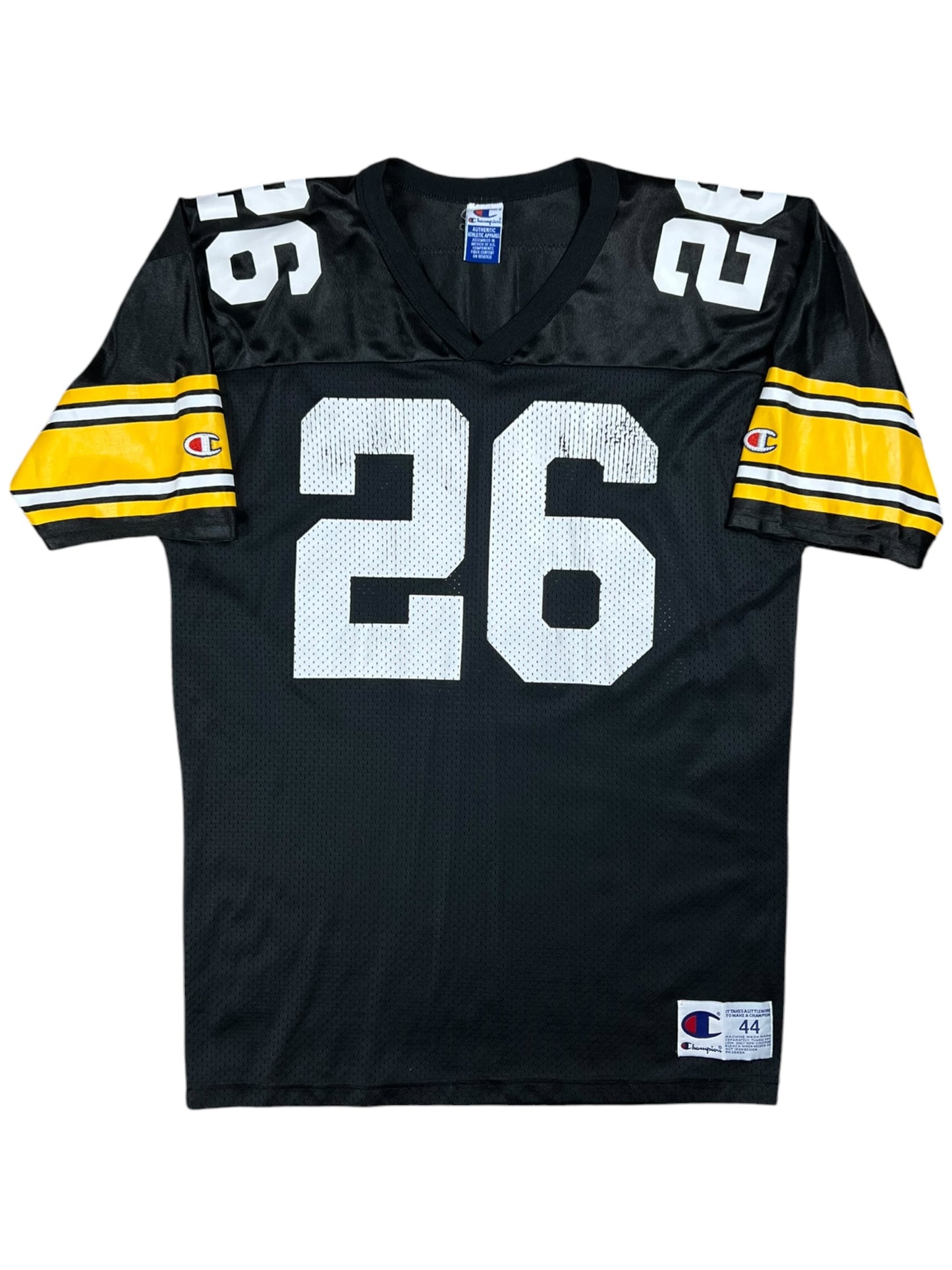 Vintage 90s Champion Pittsburgh Steelers Rod Woodson NFL jersey (L)
