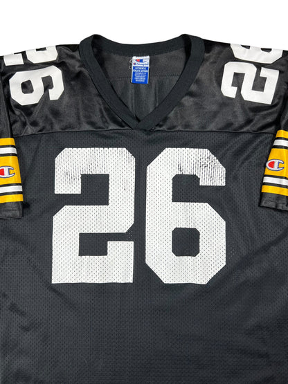 Vintage 90s Champion Pittsburgh Steelers Rod Woodson NFL jersey (L)