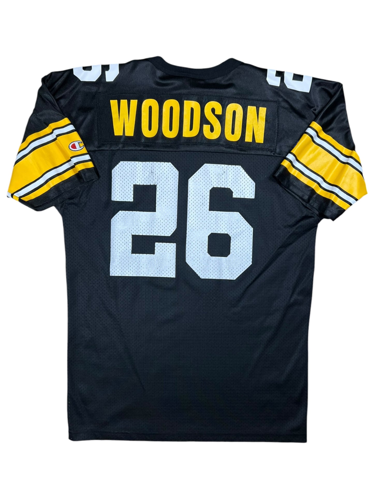 Vintage 90s Champion Pittsburgh Steelers Rod Woodson NFL jersey (L)
