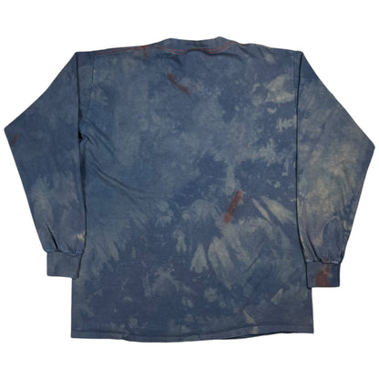 Vintage 90s Nike JUST DO IT. faded tie dye long sleeve (L)
