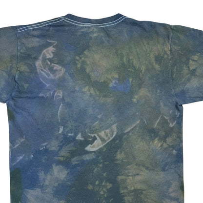 Vintage Y2K Bob Dylan In Concert tie dye faded band tee (M)