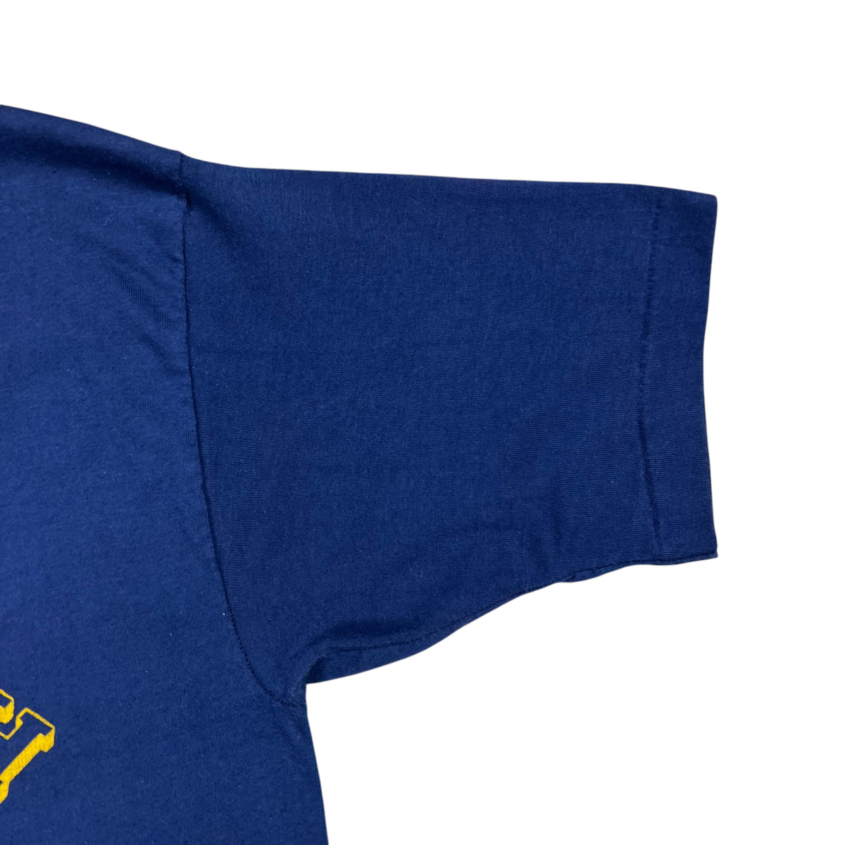 Vintage 80s University of Pittsburgh Pitt Panthers faded tee (S)