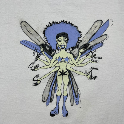 Vintage 90s Dominatrix fairy BDSM NSFW tee (L)