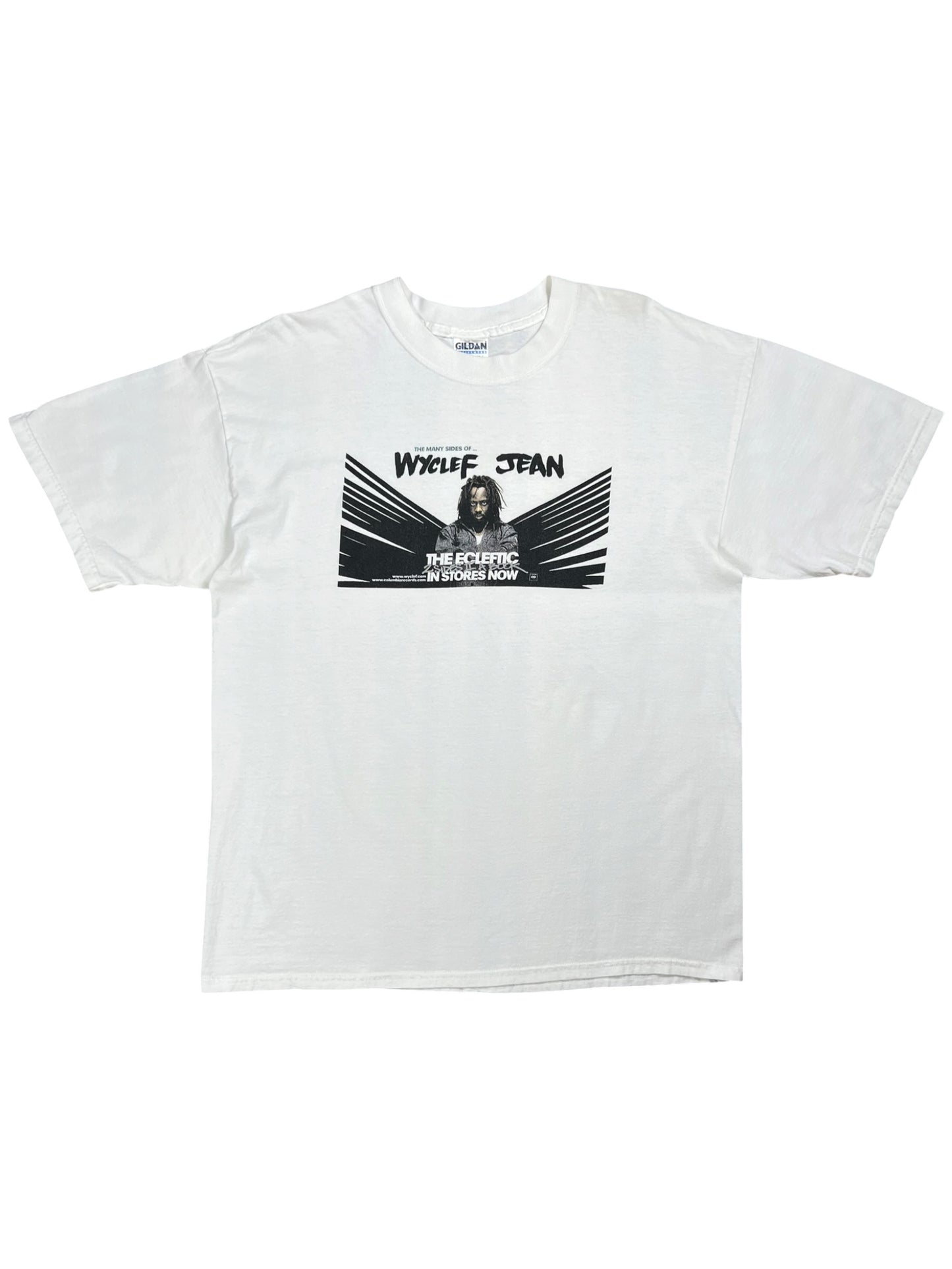 Vintage 2000 Wyclef Jean The Ecleftic 2 Sides II a Book Fugees rap tee (XL)