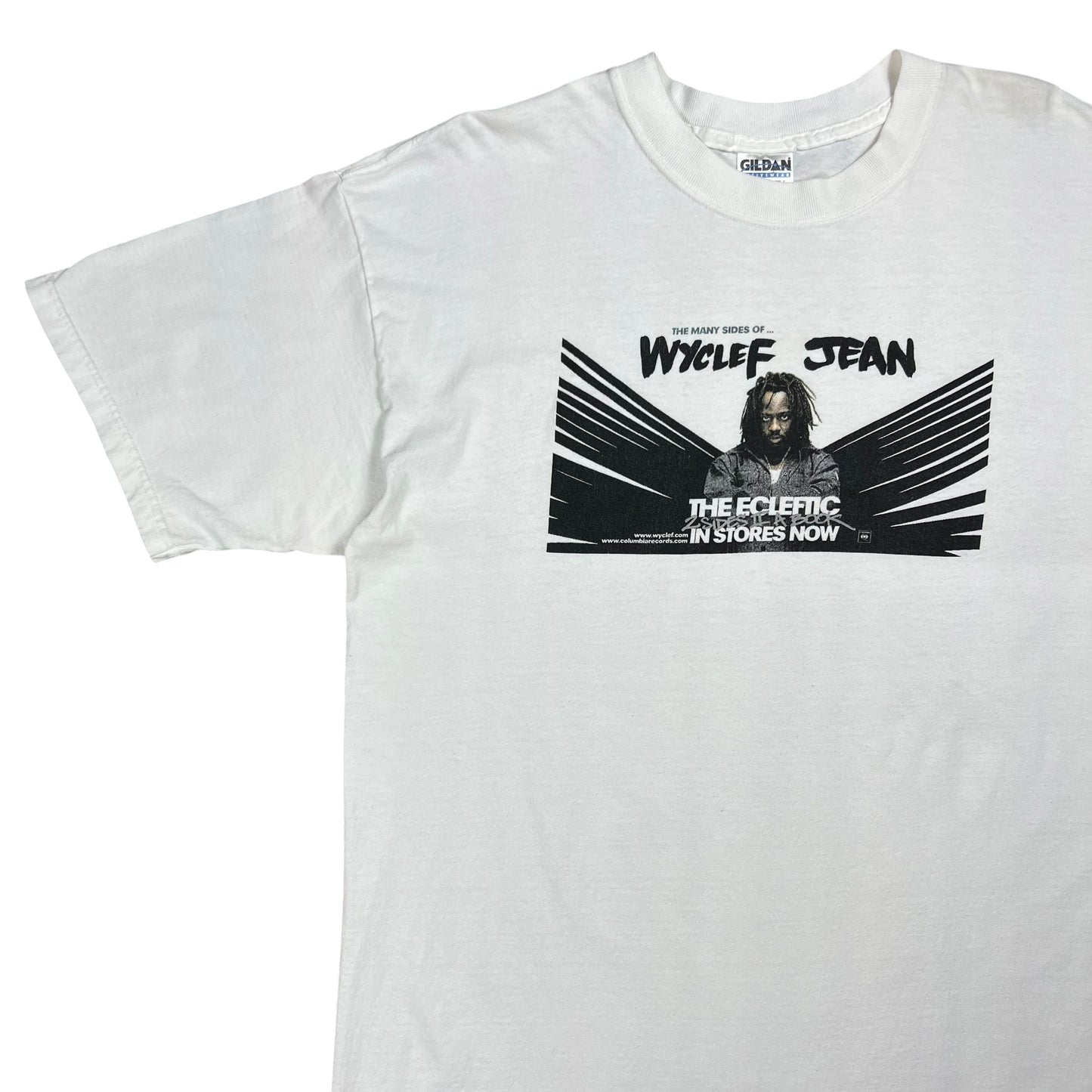 Vintage 2000 Wyclef Jean The Ecleftic 2 Sides II a Book Fugees rap tee (XL)