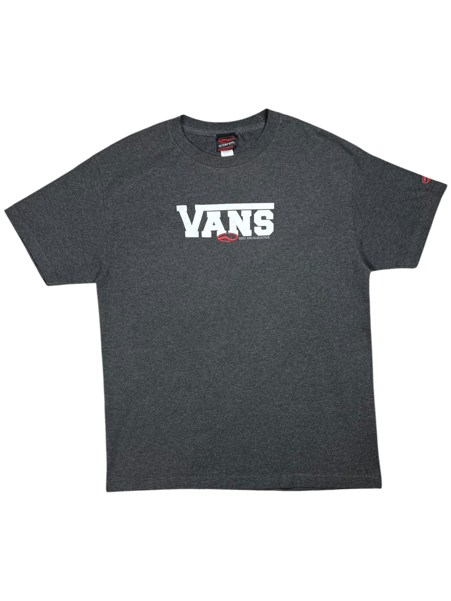 Vintage 90s Vans old logo since 1966 skate tee (L)