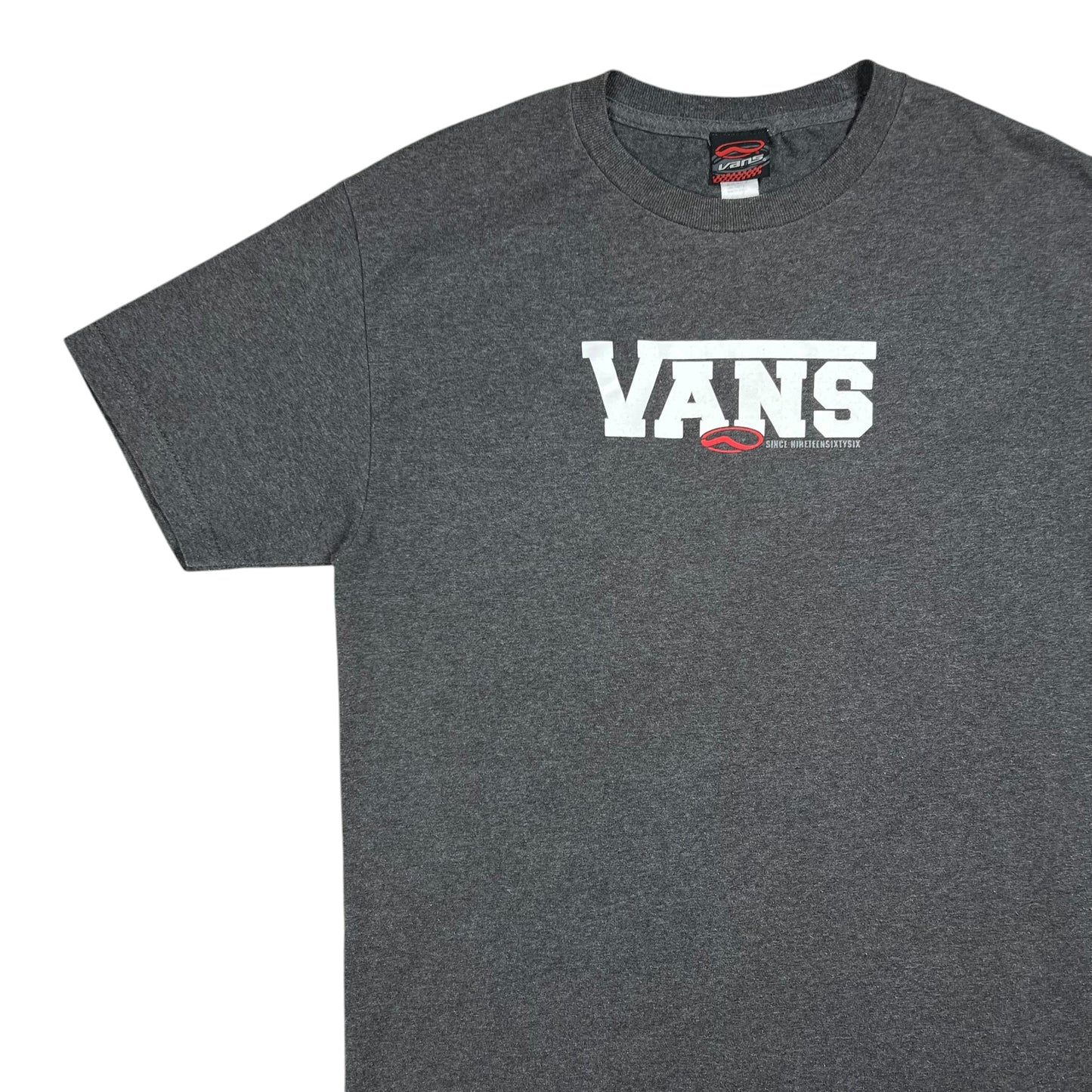 Vintage 90s Vans old logo since 1966 skate tee (L)
