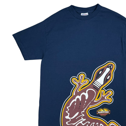 Vintage Y2K Reebok Survivor Outwit Outplay Outlast tee (M)