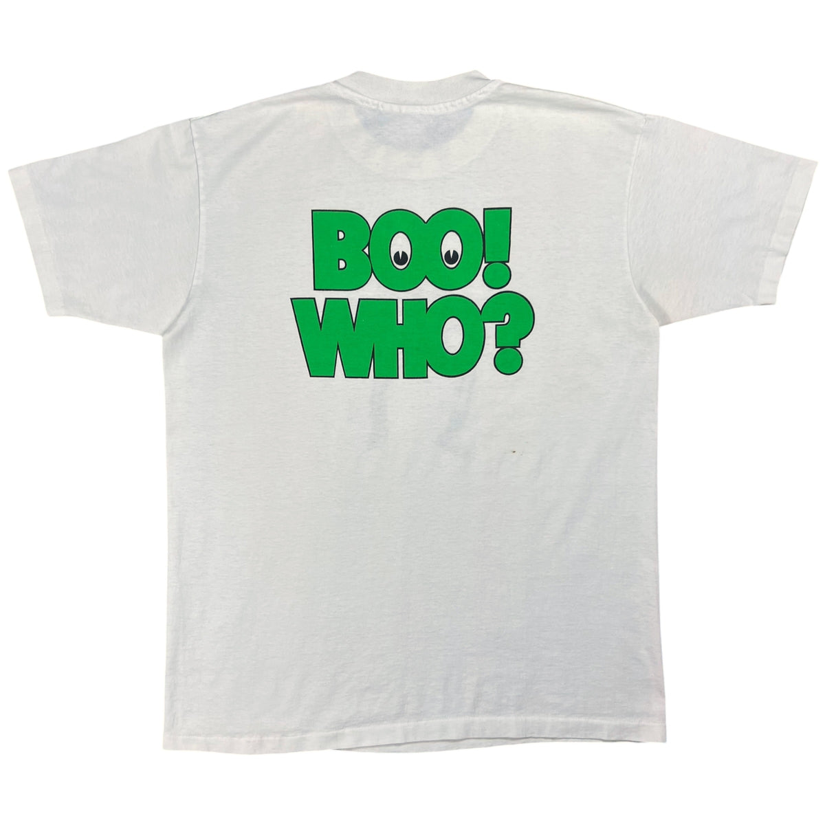 Vintage 90s Beetlejuice The Name in Laughter from the Hereafter BOO! WHO? Horror film tee (L)