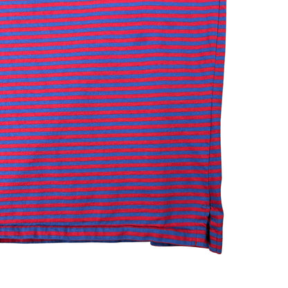 Vintage 80s Polo Ralph Lauren mini horse striped stripey tee (S)