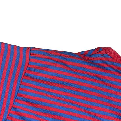 Vintage 80s Polo Ralph Lauren mini horse striped stripey tee (S)