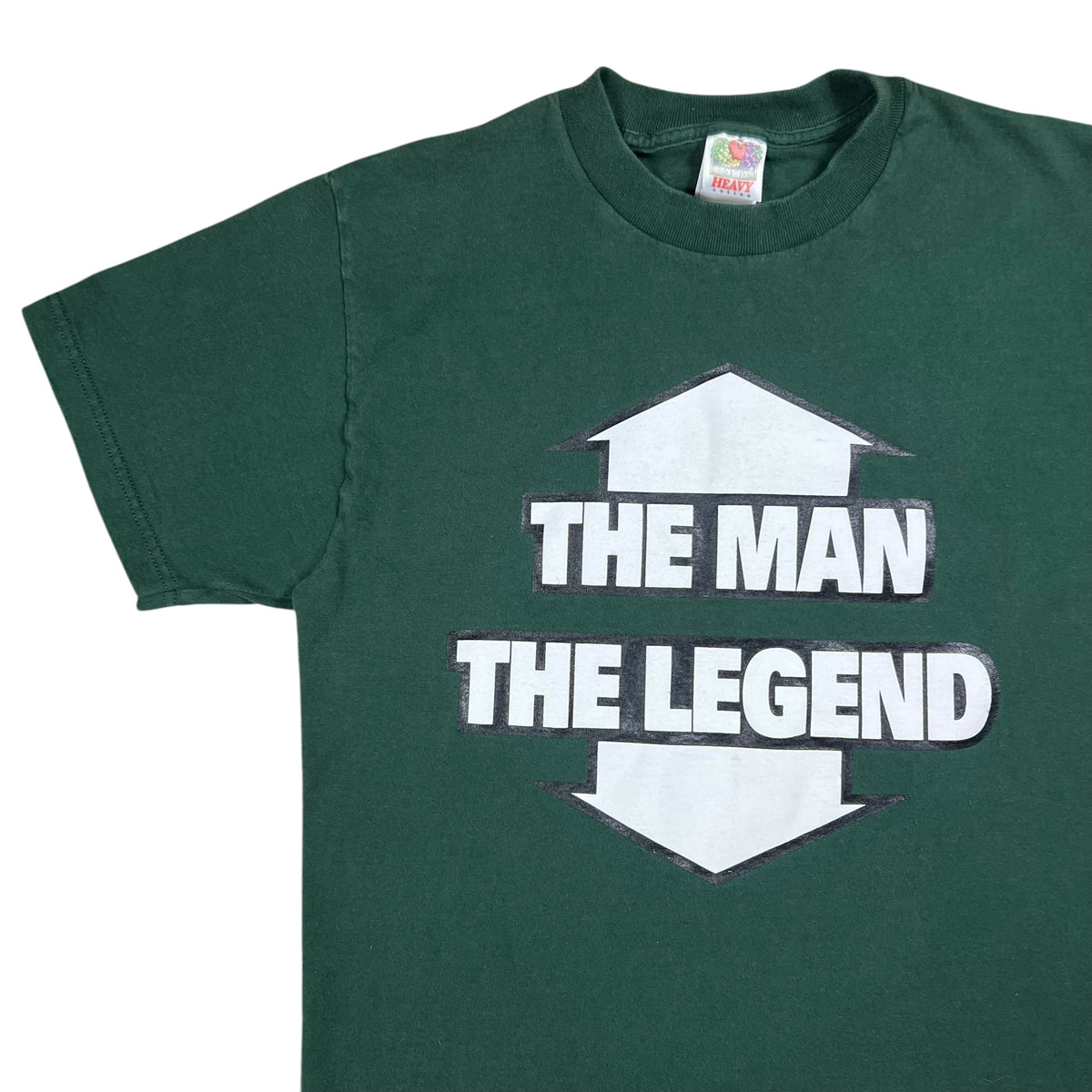 Vintage 90s The Man The Legend Raunchy sexual humor faded tee (M)