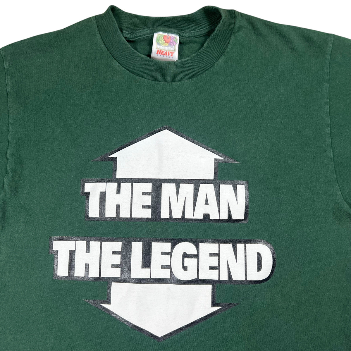 Vintage 90s The Man The Legend Raunchy sexual humor faded tee (M)