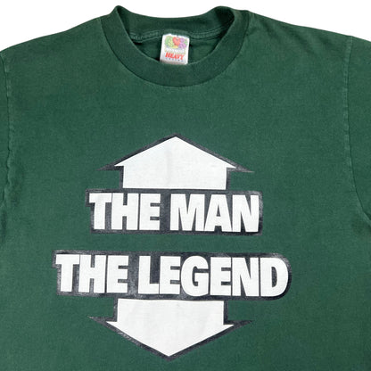 Vintage 90s The Man The Legend Raunchy sexual humor faded tee (M)