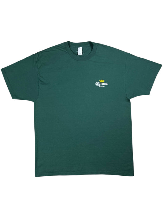 Vintage 90s Corona Extra Kiss Me, I’m Irish faded beer tee (XL)