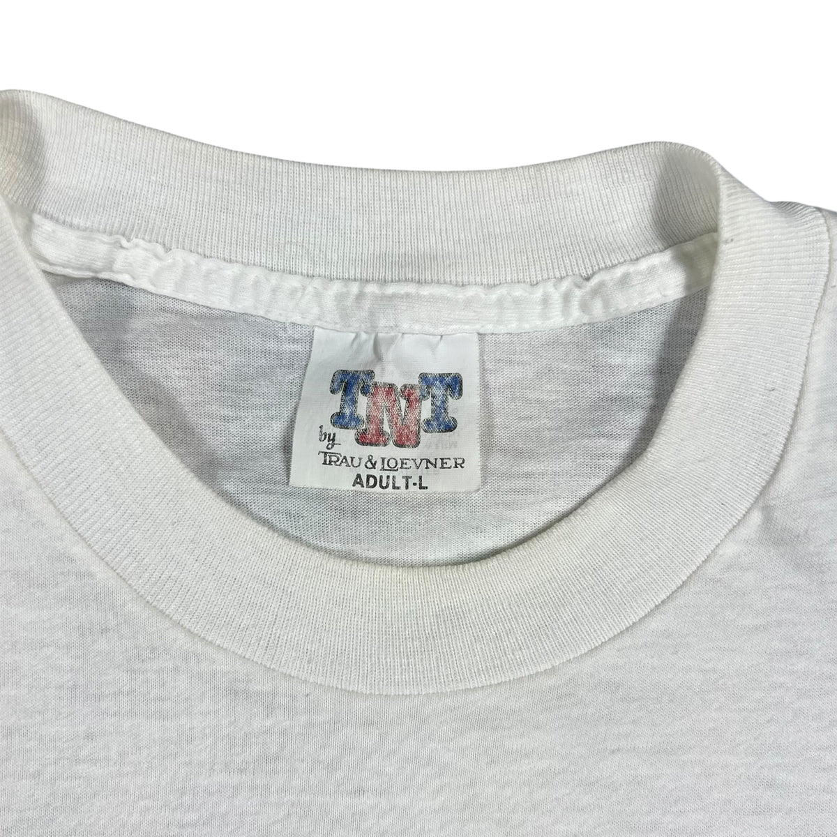 Vintage 80s Duquesne University Dukes crest tee (M)