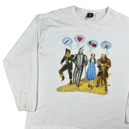 Vintage 1998 The Wizard of Oz Warner Bros faded worn long sleeve shirt (XXL)