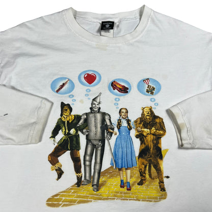 Vintage 1998 The Wizard of Oz Warner Bros faded worn long sleeve shirt (XXL)