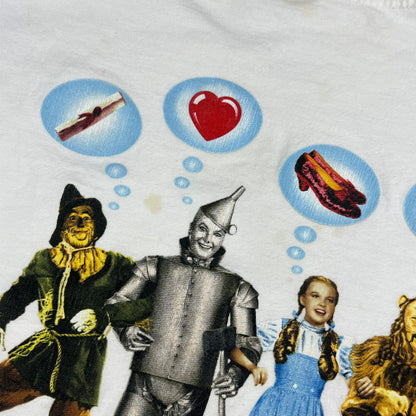 Vintage 1998 The Wizard of Oz Warner Bros faded worn long sleeve shirt (XXL)