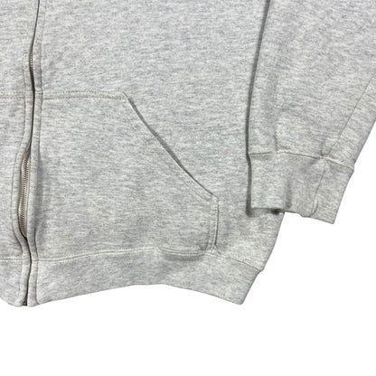 Vintage 90s Levi’s Strauss USA made heather grey zip up hoodie (L)