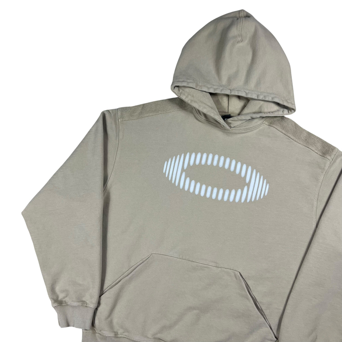 Y2K Oakley logo boxy fit hoodie (XL)