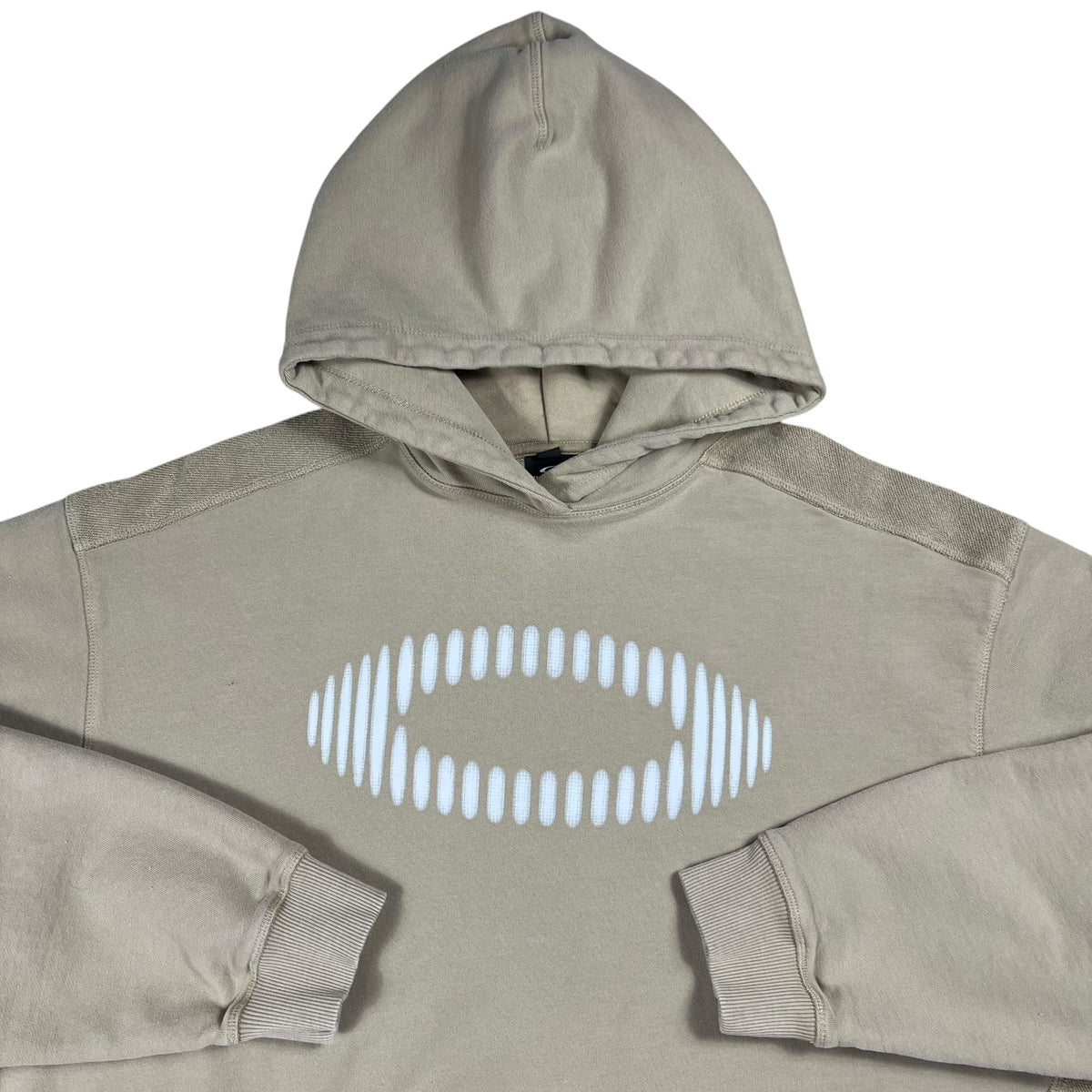 Y2K Oakley logo boxy fit hoodie (XL)