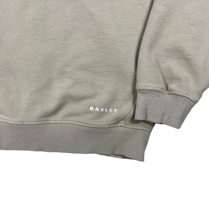 Y2K Oakley logo boxy fit hoodie (XL)