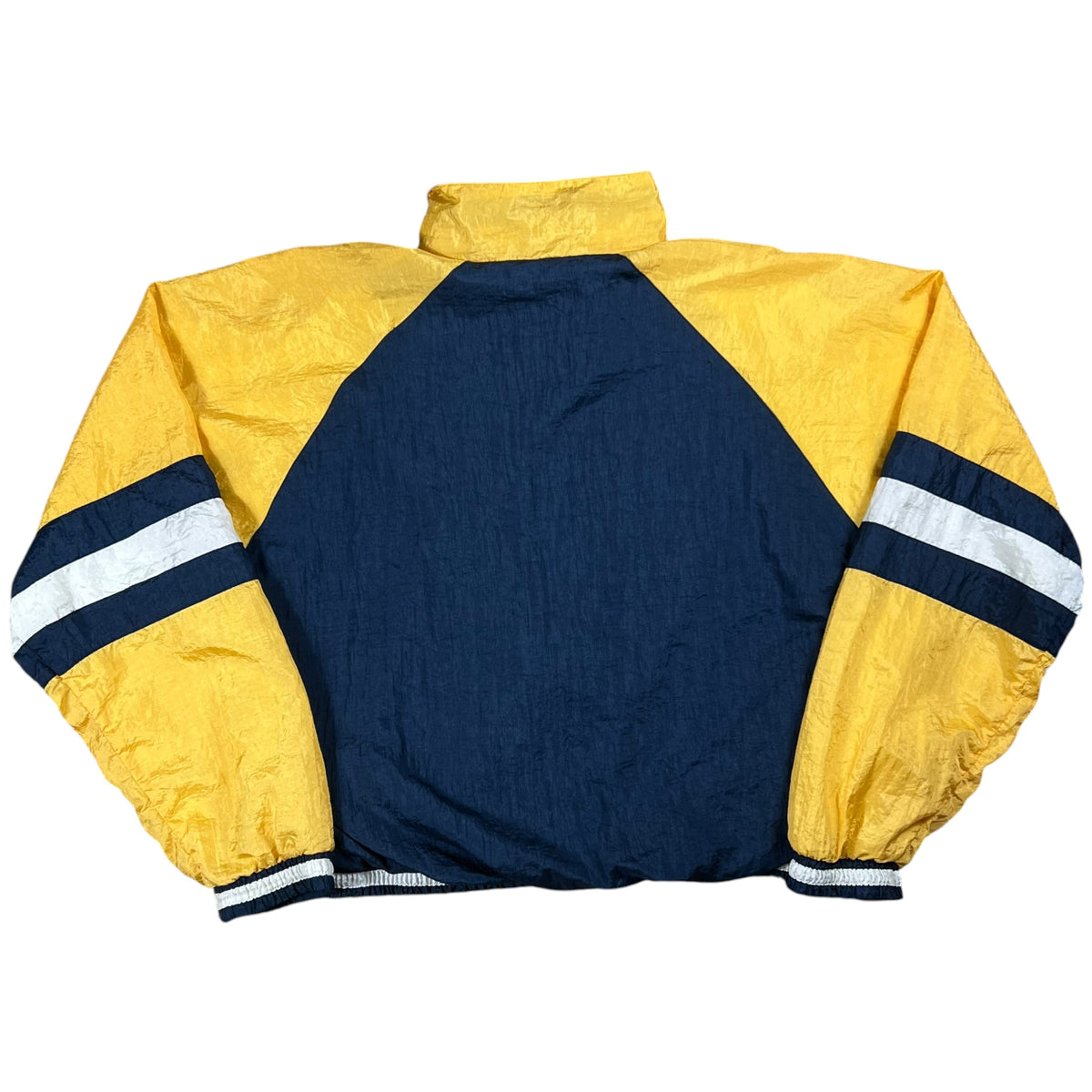 Vintage 90s Locker Line Notre Dame Fighting Irish Leprechaun boxy windbreaker (L)