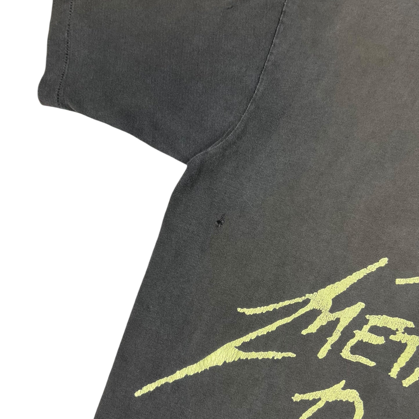 Vintage 1992 Metallica Birth School Metallica Death faded worn band tee (L)