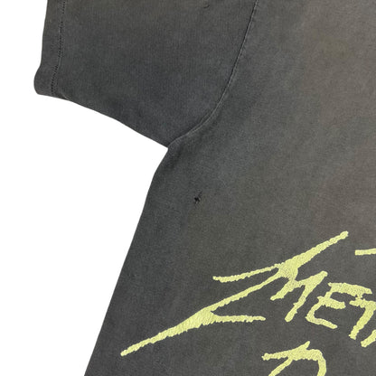 Vintage 1992 Metallica Birth School Metallica Death faded worn band tee (L)