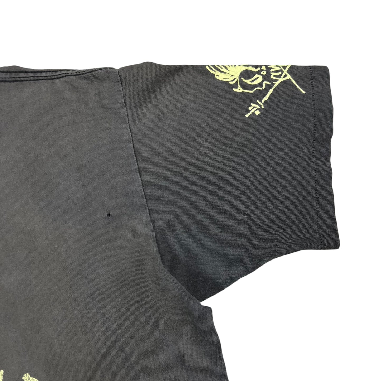 Vintage 1992 Metallica Birth School Metallica Death faded worn band tee (L)