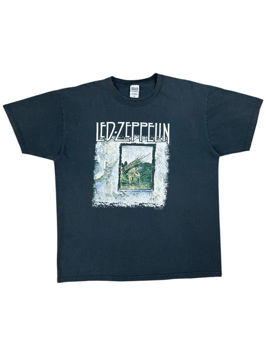 Vintage 2004 Led Zeppelin 4 faded album band tee (XL)