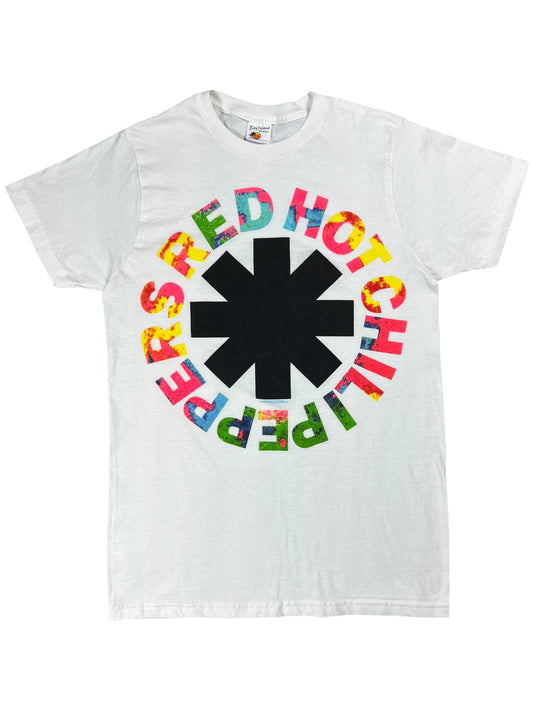 2011 Red Hog Chili Peppers tie dye logo band tee (M)