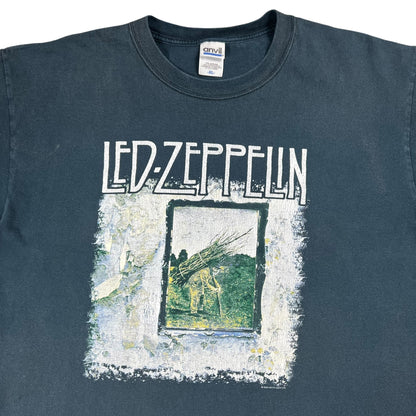 Vintage 2004 Led Zeppelin 4 faded album band tee (XL)