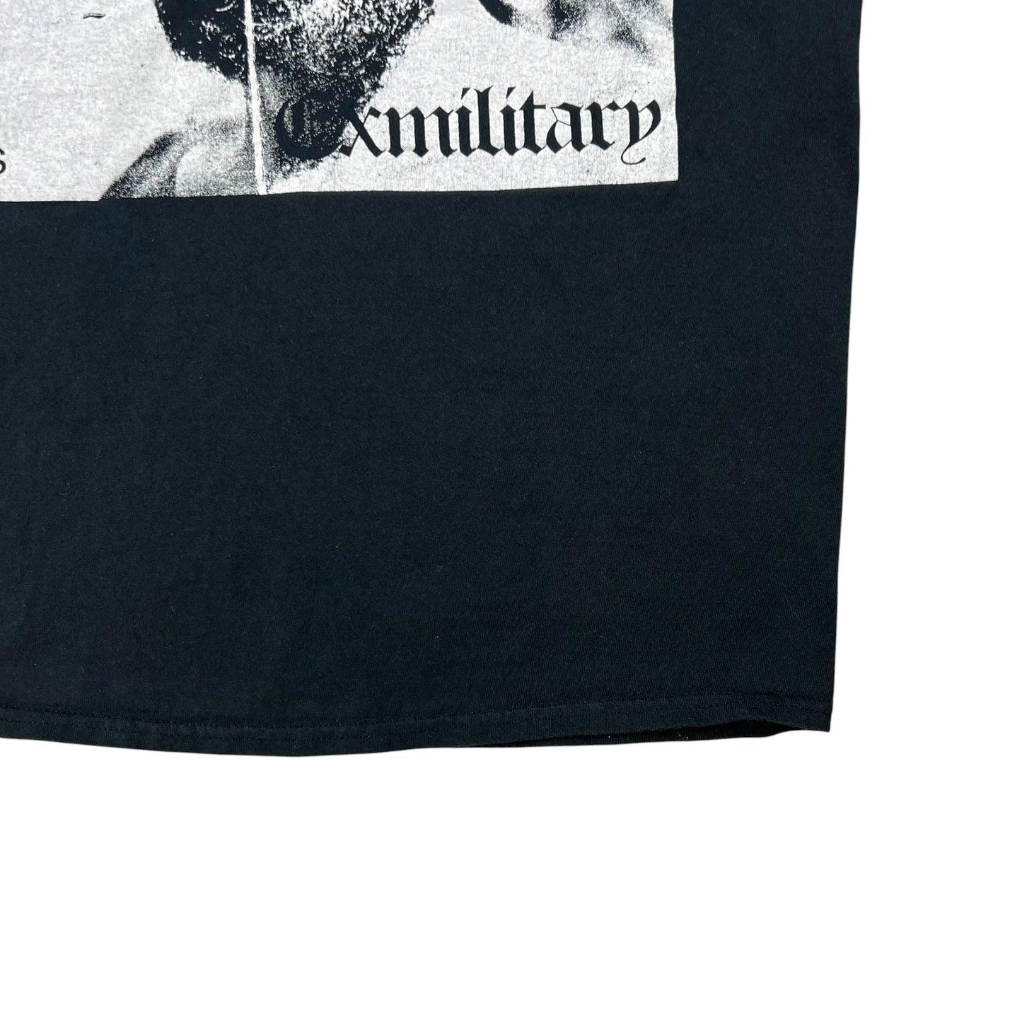 Y2K Death Grips Exmilitary mixtape promo hip hop band tee (M)