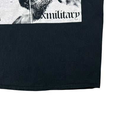 Y2K Death Grips Exmilitary mixtape promo hip hop band tee (M)