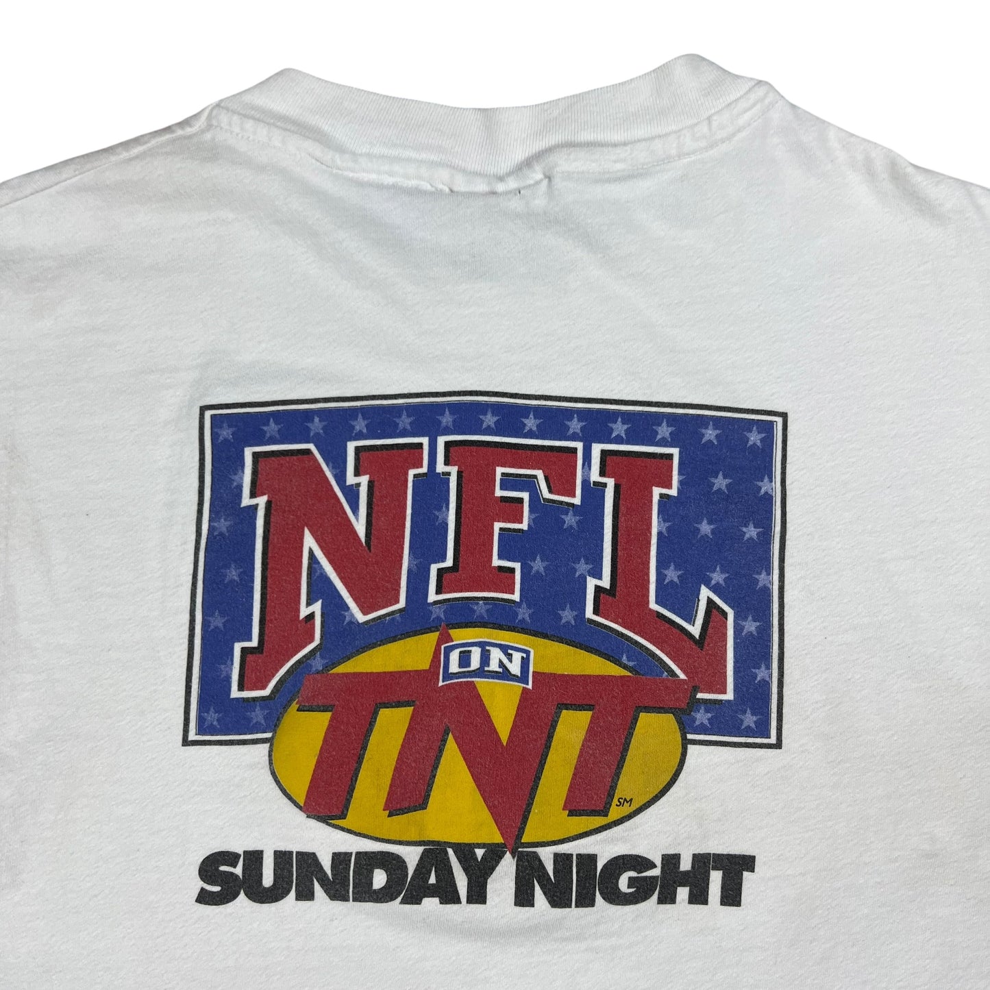 Vintage 90s NFL on TNT Sunday Night Football tee (L)